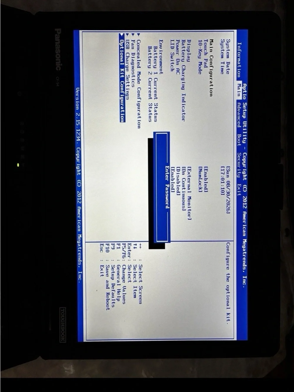 Panasonic Toughbook CF-54 | Core i5-5300U | 8GB RAM | 238GB SSD | Windows 10 Pro